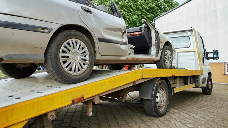 Scrap Car Pick Up in Preston